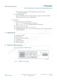 PTN3460IBS/F2Z Datasheet Page 3
