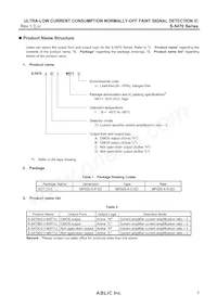 S-5470D21I-M5T1U Datasheet Pagina 3