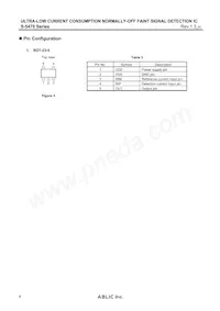 S-5470D21I-M5T1U Datasheet Pagina 4