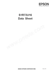 S1R72U16B08E200 Datasheet Copertura