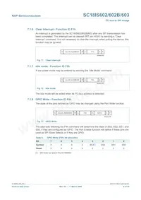 SC18IS603IPW Datasheet Pagina 8