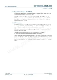 SC18IS603IPW Datasheet Pagina 13