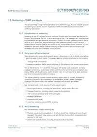 SC18IS603IPW Datasheet Pagina 20