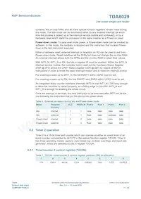 TDA8029HL/C206 Datasheet Page 11