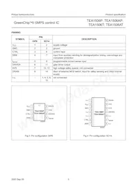 TEA1506AT/N1 Datasheet Pagina 5