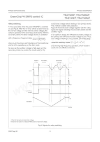 TEA1506AT/N1 Datasheet Pagina 9