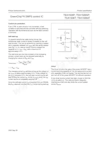 TEA1506AT/N1 Datasheet Pagina 11