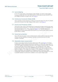 TEA1530AT/N2/DG Datasheet Pagina 7