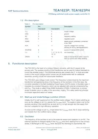 TEA1623PH/N1 Datasheet Page 5
