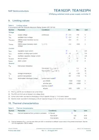 TEA1623PH/N1 Datasheet Page 9