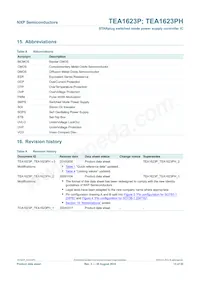 TEA1623PH/N1 Datasheet Pagina 15