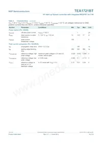 TEA1721BT/N1數據表 頁面 9