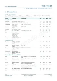 TEA1721DT/N1數據表 頁面 8