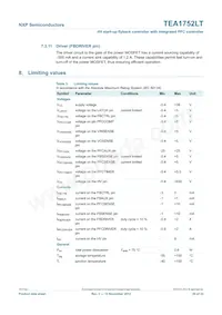 TEA1752LT/N1數據表 頁面 20