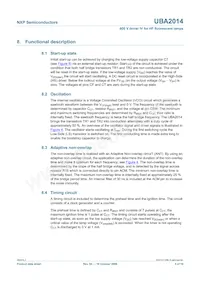 UBA2014P/N1 Datasheet Page 5