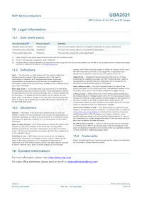 UBA2021P/N2 Datenblatt Seite 15