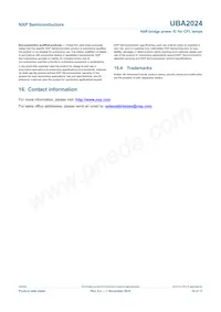 UBA2024BP/N1 Datasheet Page 16