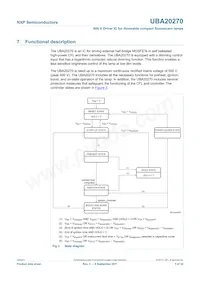 UBA20270T/1 Datasheet Pagina 5