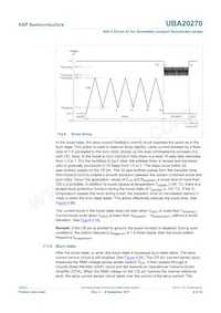 UBA20270T/1 Datasheet Pagina 9