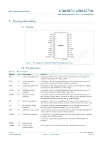UBA2071TS/N1 Datasheet Page 5