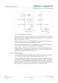 UBA2071TS/N1 Datasheet Page 17