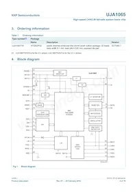 UJA1065TW/5V0/512 Datasheet Page 4