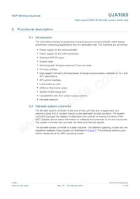 UJA1065TW/5V0/512 Datasheet Pagina 7