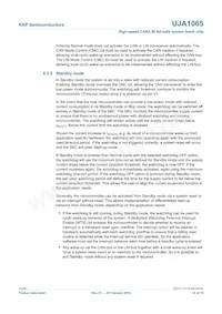 UJA1065TW/5V0/512 Datasheet Pagina 10