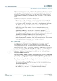 UJA1065TW/5V0/512 Datasheet Page 11