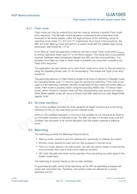 UJA1065TW/5V0/512 Datasheet Pagina 12