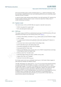 UJA1065TW/5V0/512 Datasheet Pagina 15