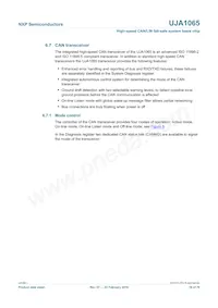 UJA1065TW/5V0/512 Datasheet Pagina 19