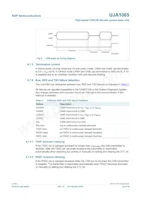 UJA1065TW/5V0/512 Datasheet Pagina 22