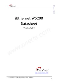 W5200 Datenblatt Cover