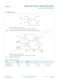 74AHC257D-Q100J Datenblatt Seite 10