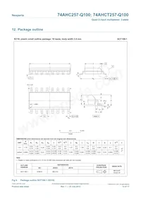 74AHC257D-Q100J數據表 頁面 12