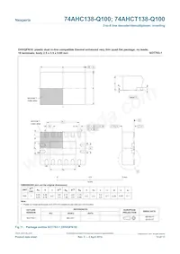 74AHCT138BQ-Q100X Datasheet Page 13