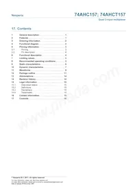 74AHCT157D Datasheet Page 16