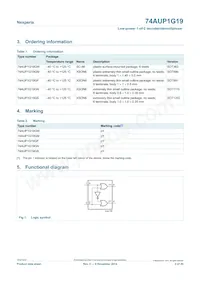 74AUP1G19GN Datasheet Page 2