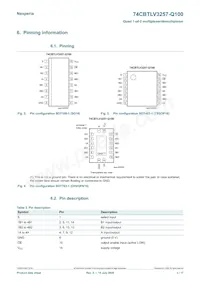 74CBTLV3257DS-Q10J Datenblatt Seite 3