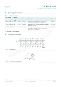 74CBTLV3861BQ Datasheet Pagina 2