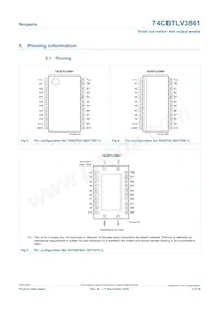 74CBTLV3861BQ Datenblatt Seite 3