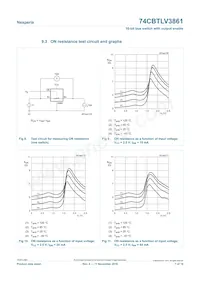 74CBTLV3861BQ Datasheet Pagina 7