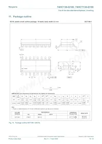 74HCT138BQ-Q100數據表 頁面 10