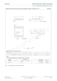 74HCT138BQ-Q100數據表 頁面 11