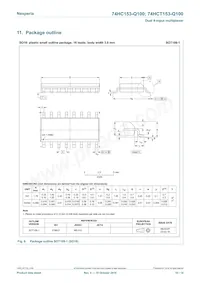 74HCT153D-Q100J Datasheet Pagina 10