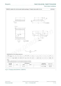 74HCT153D-Q100J數據表 頁面 11