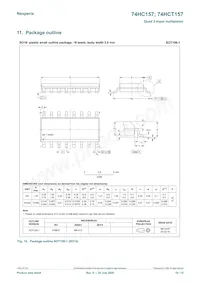 74HCT157PW Datasheet Pagina 10