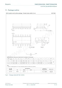 74HCT238D-Q100J Datasheet Page 10