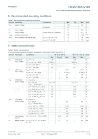 74LVC138AD-Q100J Datasheet Pagina 5